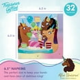 thumbnail image 3 of Afro Unicorn Napkins 32 Count- Afro Unicorn Party Decorations, 3 of 7