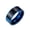 Blue, variant on Titanium Steel NFC Ring European American Style Carved Technology Processing Carving Ring X1 Spec Ring Packing