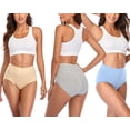 thumbnail image 4 of Annenmy Culottes Taille Haute en Coton pour Femmes Culottes Douces Tailles Régulières et Plus, 4 of 4