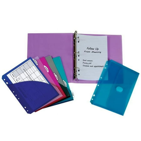 UPC: 0194629046164 | C-Line Mini Binder Starter Kit Assorted Pack of 2