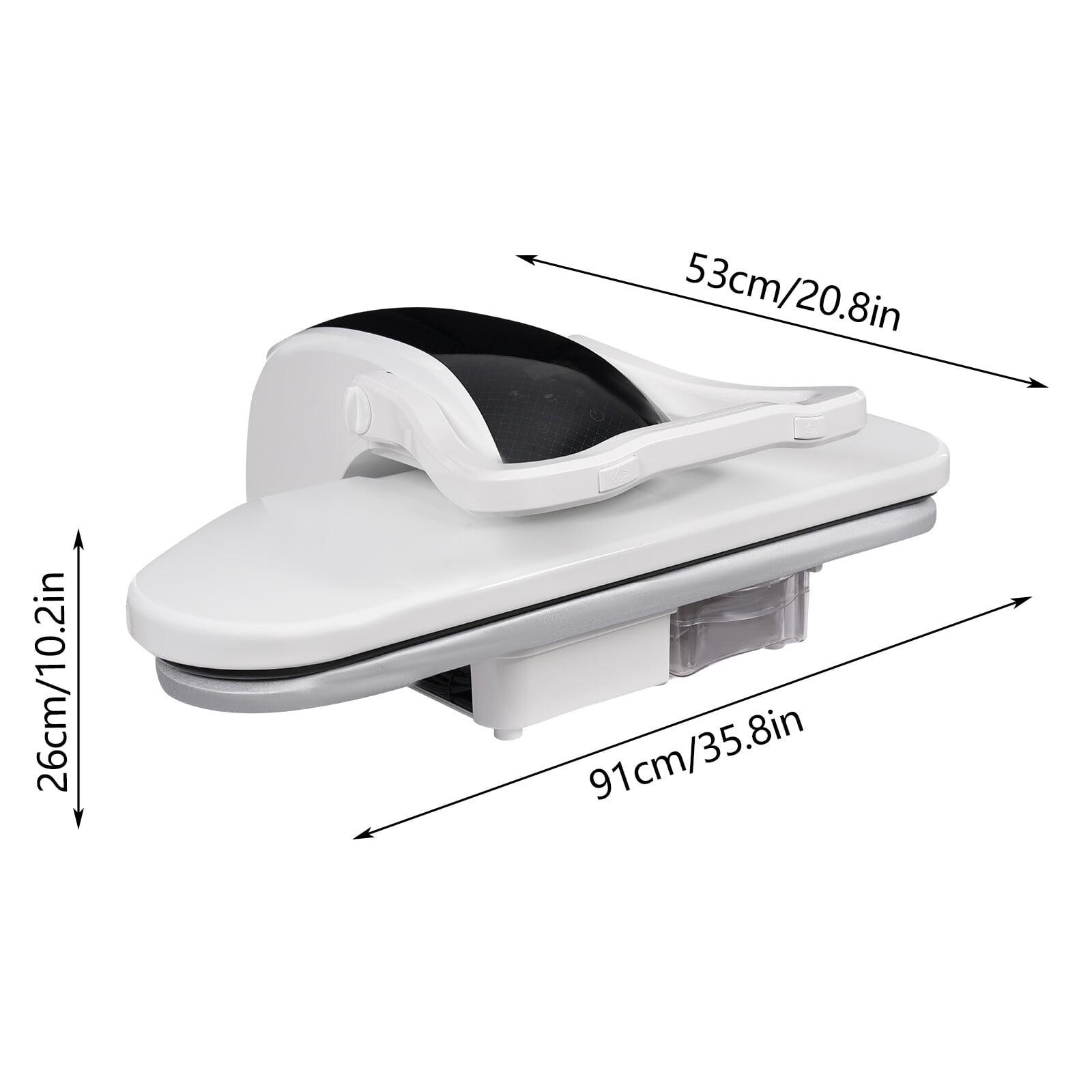 Intelligent Steam Press with Multiple Fabric Settings With Touch Screen 194-392℉