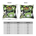thumbnail image 4 of Invader Zim Throw Pillow Cover Decoration Pillow Case Cushion for Home Sofa Couch 24"x24", 4 of 8
