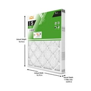 HDX 16x20x1 Standard Pleated Air Filter FPR 5, 3-Pack