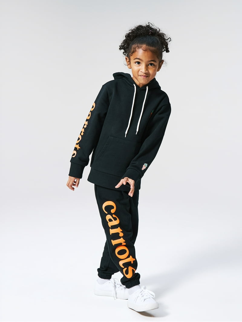 Carrots by Anwar Carrots, Kids Graphic Jogger Pant, Lower Case