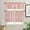 Snowflakegrn4843, variant on Hello Winter Kitchen Window Curtain Set with Tiers and Valance, 3 Pieces Rod Pocket Valances Pink Christmas Snowflake Window Treatment Semi Sheer Kitchen Bedroom Farmhouse Decor (52"W x 18"L)