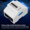 thumbnail image 3 of Medidor eléctrico Digital de 220V, 1 fase, 2 cables, 4P, carril DIN, medidor electrónico de KWh, medidor de potencia de voltaje eléctrico, lector Detector(80A), 3 of 8