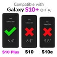 thumbnail image 5 of Compatible with Samsung Galaxy S10 Plus Wallet Phone Case and Tempered Glass Screen Protector Flip Credit Card Holder Stand Mandala Flower Cell Cover for S10+ S10plus 10S Edge S 10plus Women Pink, 5 of 9