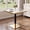 Black,Gold+White, variant on ExtraLco Square Dining Table Faux Marble Top Small Kitchen Table with Gold Metal Pedestal Base for 2 Person Dining Room