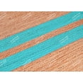 thumbnail image 6 of Chouhan Rugs Natural Jute Turquoise Lined Rug Bohemian Rug Decor Rug Handwoven Rug Custom Rug Decorative Rug, 6 of 8