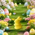 thumbnail image 2 of WUJGXI Bunny Figurine Easter Home Cute Desktop Tabletop Ornament For Living Room Decoration, 2 of 6