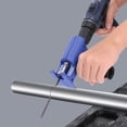 thumbnail image 2 of Electric Drill to Reciprocating Saw Conversion Tool Kit – High-Efficiency Adapter with 3 Saw Blades, Ergonomic Handle, 5-13mm Drill Rod Compatibility, Durable Engineering Plastic & Metal Construction, 2 of 6