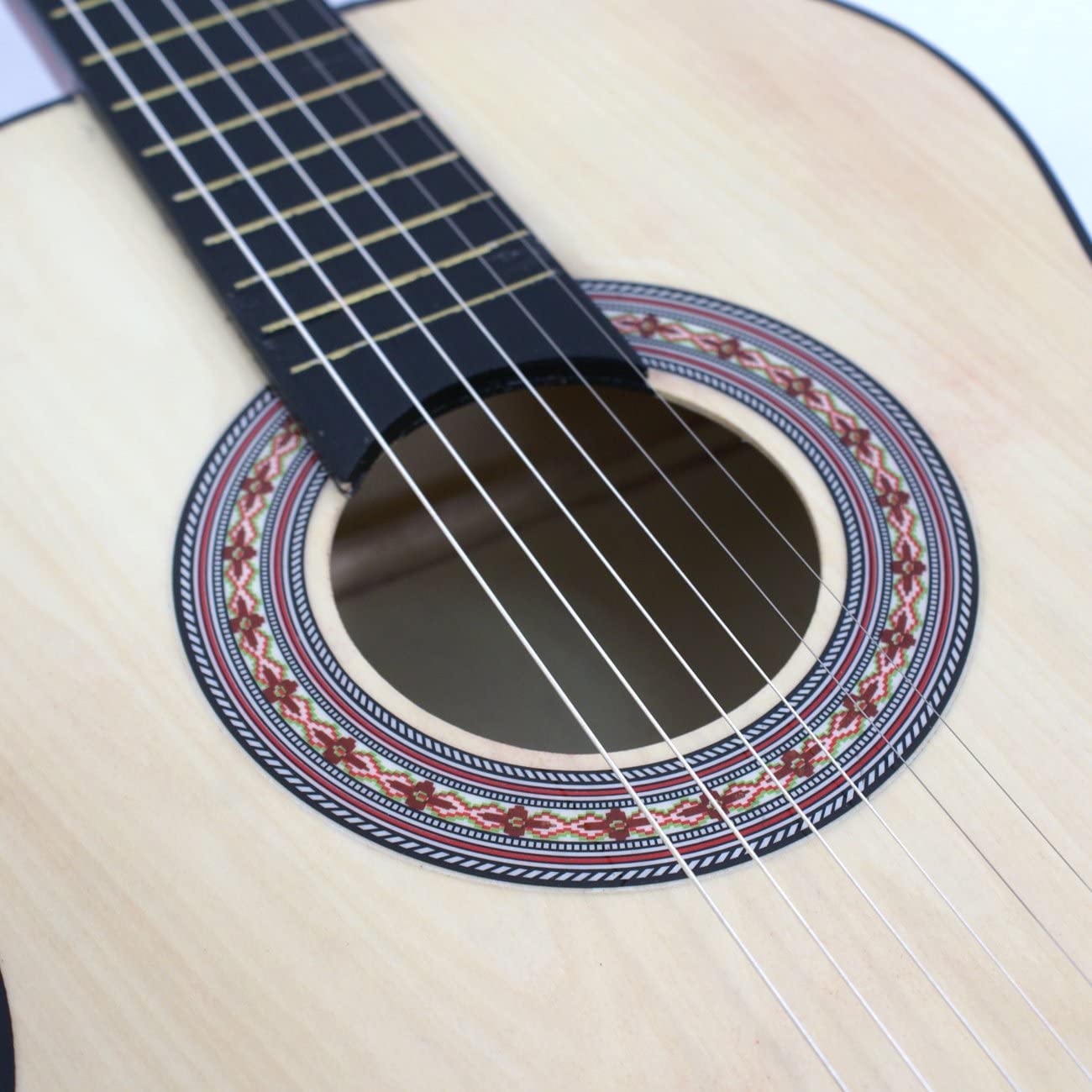 ANHXN  Acoustic Guitar w/Gig Bag Strap Pitch Pipe Extra Strings Set Pick for Kids Beginners Starter Youths Students Right-handed