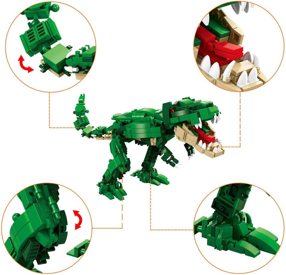 Ark Toys 6 Pack Mobile Dinosaurs (2 different sets, 1 set will be sent at  random) : : Toys