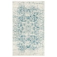thumbnail image 3 of SAFAVIEH Madison Katina Traditional Area Rug, Teal/Ivory, 2'3" x 4' - Traditional Design, Teal & Ivory, Non-Shedding & Easy Cleaning, Ideal for Living Room, Bedroom, Dining Space, Entryway, Bathroom,, 3 of 16
