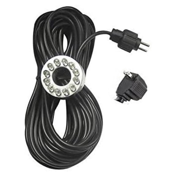 12 Color Changing LED Submersible Fountain Ring