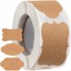thumbnail image 5 of Etiquetas Kraft autoadhesivas, papel Kraft práctico y hermoso para almacenamiento en la despensa, 300 piezas de pegatinas en blanco con múltiples aplicaciones, perfectas para botellas navideñas y, 5 of 6