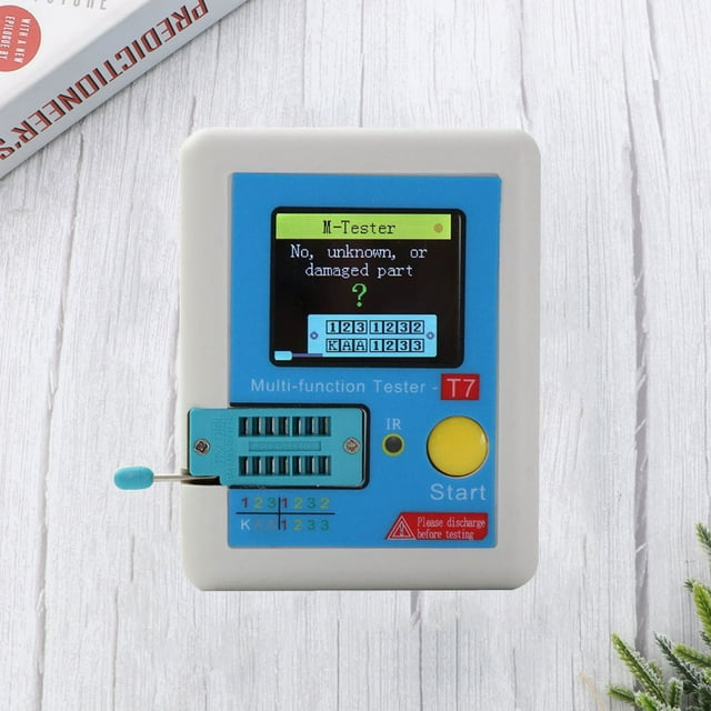 Phenofice 1Ensemble - Testeur de Résistance Blanc pour Mesure de l'Inductance en Réparation Électronique