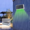 thumbnail image 3 of EGYMEN Solar Wall Light, Outdoor Solar Lamp for Garden Lighting, Colorful Solar Garden Decor, Waterproof Wall Lantern for Fence Illumination(Yellow), 3 of 5