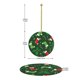 thumbnail image 4 of Adorno navideño colgante de Feliz Navidad para árbol de Navidad - Decoraciones colgantes de cerámica para fiestas - Ideas para regalar adornos navideños, 4 of 8