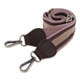 thumbnail image 2 of Bolso de mano de lona para mujer, asa de correa desmontable, bolso de hombro de repuesto DIY Rosa + café jinwen Reemplazo de correa de bolso ancho, 2 of 8