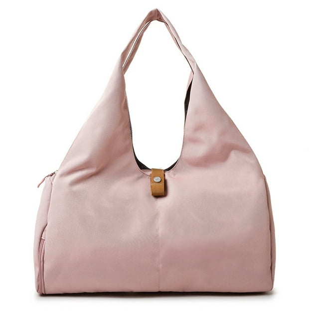 Travel Yoga Gym Bag for Women, Carrying Workout Gear, Makeup, and