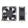 thumbnail image 2 of SNOWFAN Authorized 60mm x 60mm x 25mm 24V Brushless DC Cooling Fan #0410, 2 of 3
