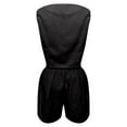 thumbnail image 5 of RMGVDSD Women's Linen Set Summer Casual Commuting Vest And Shorts Set V Neck Vest Shorts Work Suit Sets Women Shorts Sets Beachwear, 5 of 5