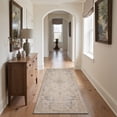 thumbnail image 2 of GENIMO 2'x6' Runner Rug, Washable Non Slip Soft Vintage Persian Hallway Runner for Kitchen Entryway Laundry Room, Dusty Beige, 2 of 7