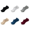 thumbnail image 3 of Calcetines de algodón Minnieouse con tira de silicona transpirable gris Tallas 36-42, 3 of 6