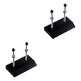 thumbnail image 1 of Wosthever Skateboard Wall Hanger Wall Mount Floating Skateboard Skis for Negro 2Conjunto, 1 of 1