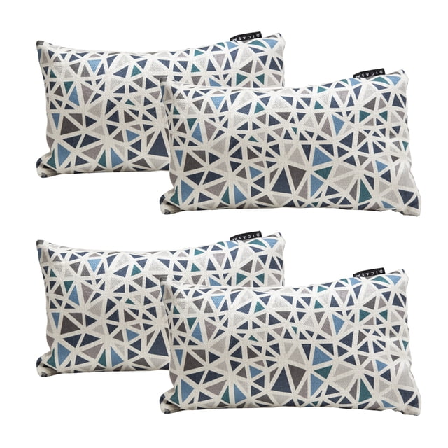 Set 4 Cojínes Decorativos Rectangulares DICASA Zao
