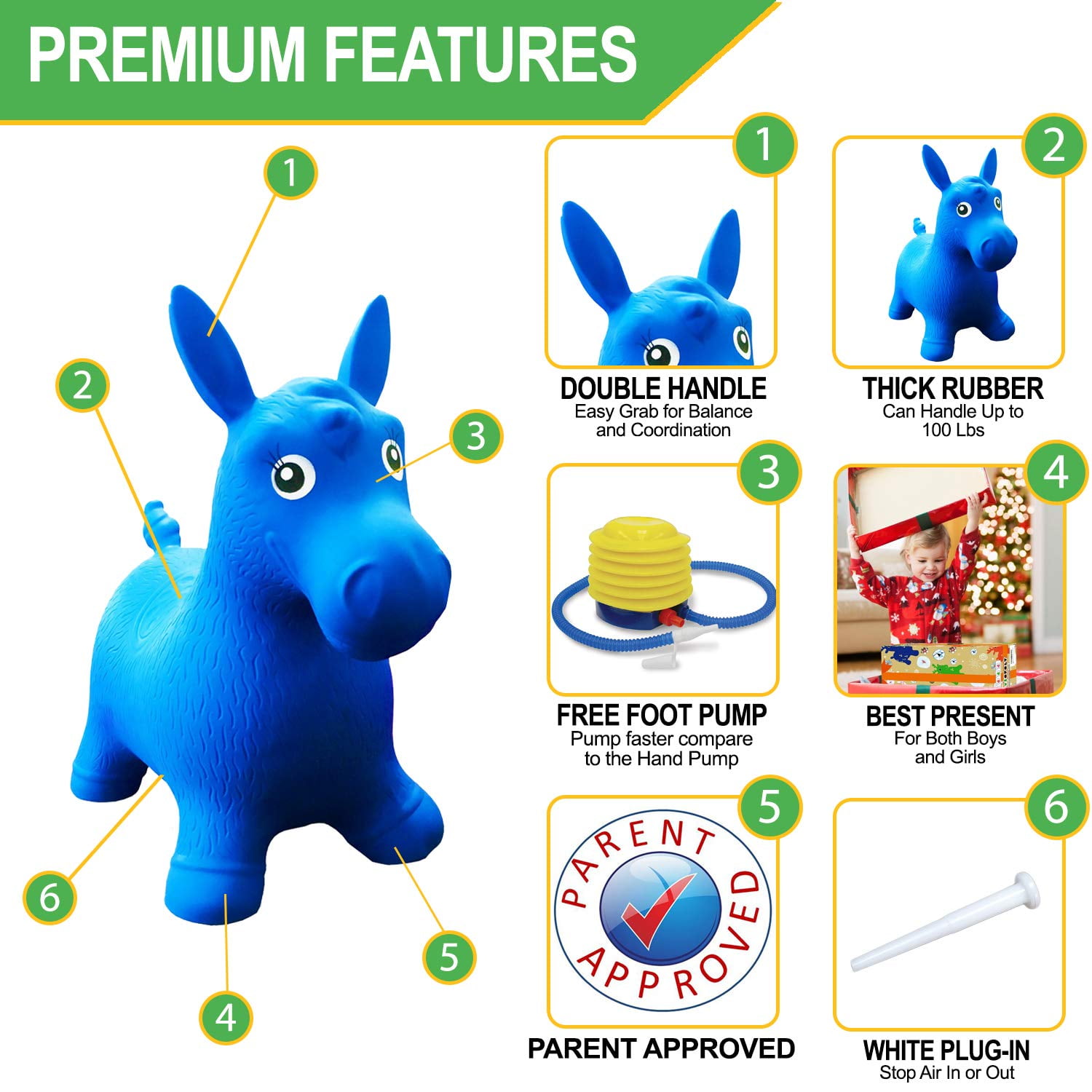 bouncy animal walmart