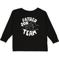 thumbnail image 3 of Inktastic Father's Day Father Son Team Parent Child Fist Bump Boys or Girls Long Sleeve Toddler T-Shirt, 3 of 5