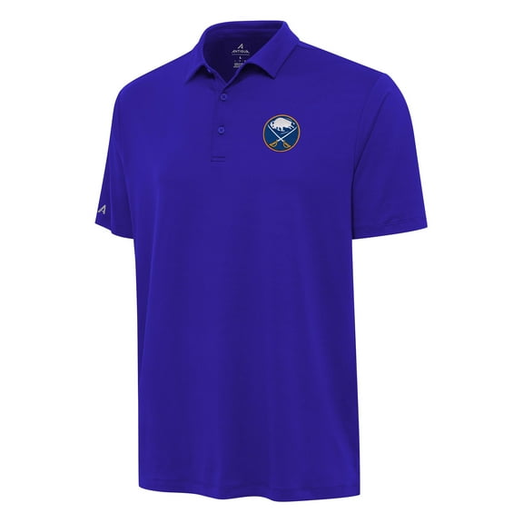 Men's Antigua Royal Buffalo Sabres Reprocess Polo