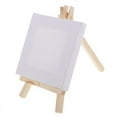 thumbnail image 6 of and Easel - Panels and Wood Easels, Small Stretched Canvas for Drawing, Painting, Craft, Art Project, DIY, 6 of 6