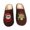 Coffee, variant on Ch𝗋𝗂𝗌𝗍mas Slippers for Women Fashion Plush House Shoes With Santaand Ch𝗋𝗂𝗌𝗍mas Tree Embroidery, Soft Fl𝖾𝖾c𝖾 Indoor Slides Comfortable Closed Toe Winter Shoes for Holiday Daliy