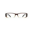 thumbnail image 2 of Eyebogo Kaylee Women Rectangular Reading Glasses, Brown, +4.00, 2 of 7