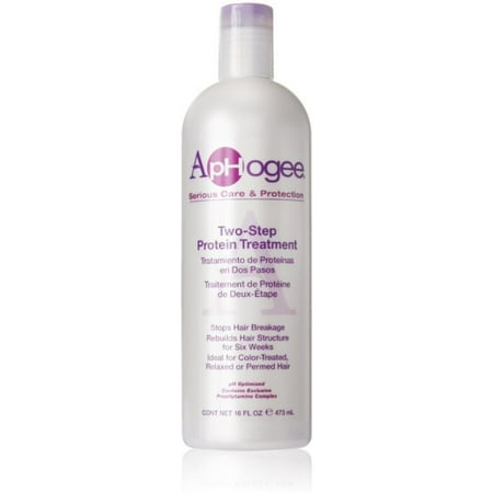 Aphogee Two-step Treatment Protein for Damaged Hair, 16 (Best Protein For Hair)