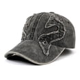 thumbnail image 2 of Only Moment Black Womens Satin Lined Unstructured Baseball Cap Polyester,Cotton Adjustable Snapback Multipack Ball Caps for Custom Embroidery Running Workouts Outdoor One Size, 2 of 6