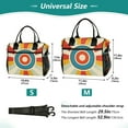 thumbnail image 4 of FORMRS Insulated Lunch Bag for Work School Unisex Large Capacity Cooler with Shoulder Strap, Colorful Circles, 4 of 6