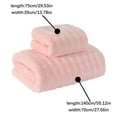 thumbnail image 3 of Pack de 2 toallas de baño | Algodón de secado rápido de alta absorción | Paños suaves y ligeros para cara y cuerpo | Multicolor reutilizable duradero | Ideal para baño, gimnasio, spa, viajes, 3 of 8