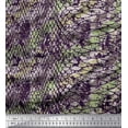 thumbnail image 1 of Soimoi polyester Crepe Fabric Snake Animal Skin Printed Craft Fabric by the Yard 52 Inch Wide, 1 of 3