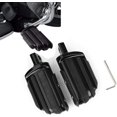 thumbnail image 1 of Motorcycle Highway Foot Pegs Pedals Footrest Aluminum Rubber Rear Passenger Foot Board For Most Of Harley, 1 of 5