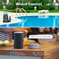 thumbnail image 3 of HBN 6-Outlet Outdoor Smart Plug with WiFi Timer Alexa & Google Assistant, 3 of 5