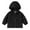 Black, variant on Byoo Toddler Boys Windbreaker Jacket for Kids Solid Lightweight Hooded Zipper Raincoat Outdoor Aactive Coat