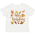 thumbnail image 3 of Inktastic Happy Thanksgiving Fall Leaves in Autumn Colors Boys or Girls Toddler T-Shirt, 3 of 5