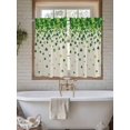 thumbnail image 4 of St. Patrick's Day Living Room Curtains 2 Panel, Spring Lucky Shamrocks Leaves Retro Country Cafe Window Treatment, Farmhouse Bedroom Bathroom Kitchen Curtains Drapes 104"x54", 4 of 6