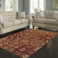 thumbnail image 2 of Zingara Area Rug - 5' x 8', Red, 2 of 4