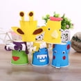 thumbnail image 4 of 50pcs Colorful Disposable DIY Paper Cups Thicken Children Handcraft Art Material (Random Color), 4 of 6