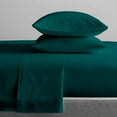 thumbnail image 2 of 100% Egyptian Cotton 800 Thread Count Sleeper Sofa Sheet Fit Up to 8" Inches Deep Pocket Queen Sleeper Sofa Bed Sheet Set (60" x 74" + 8"), Queen Size, Teal Solid, 2 of 7